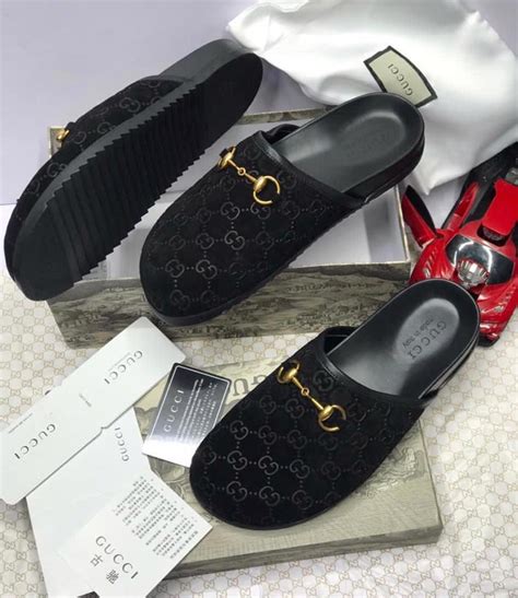 gucci cover slippers|gucci slippers for men.